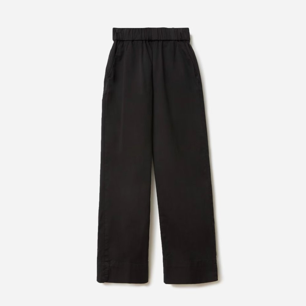 NWT BRAND NEW - Everlane The Easy Pant - Black - Size 12